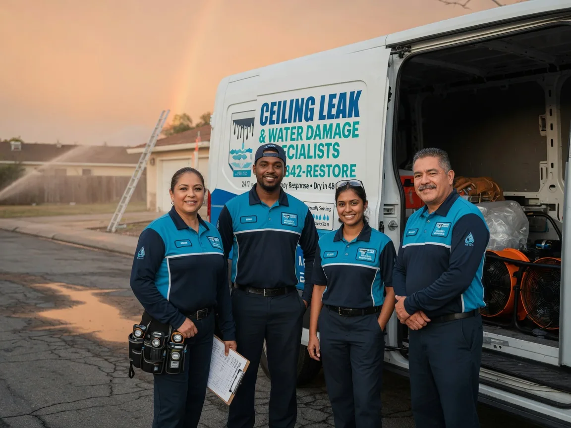 Ceiling Leak Cleanup company in Lavon, TX