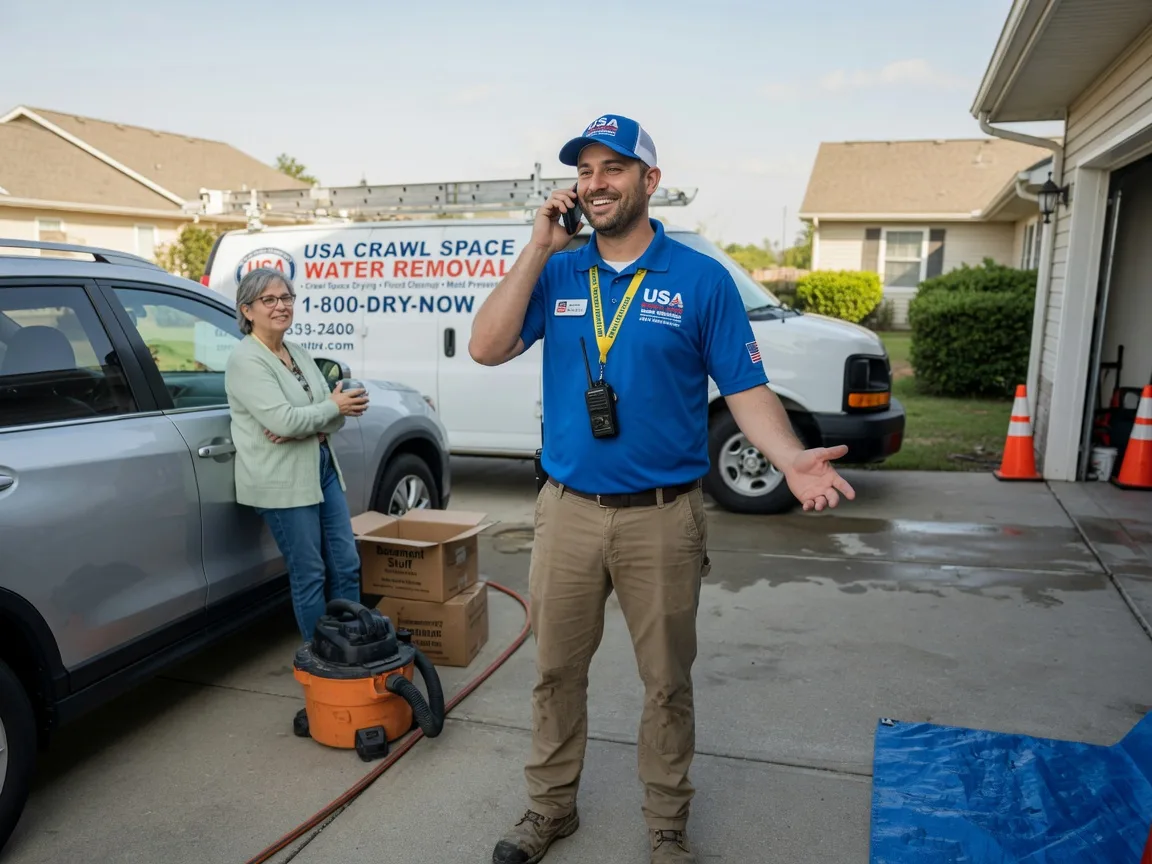 Crawl Space Water Removal Lavon, TX FAQs